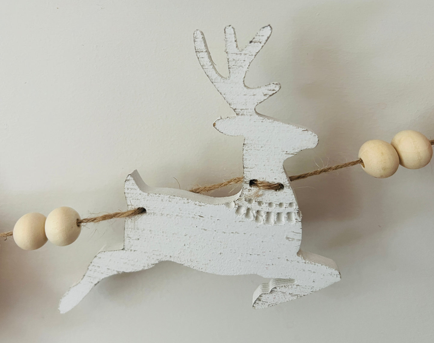 Nordic reindeer garland