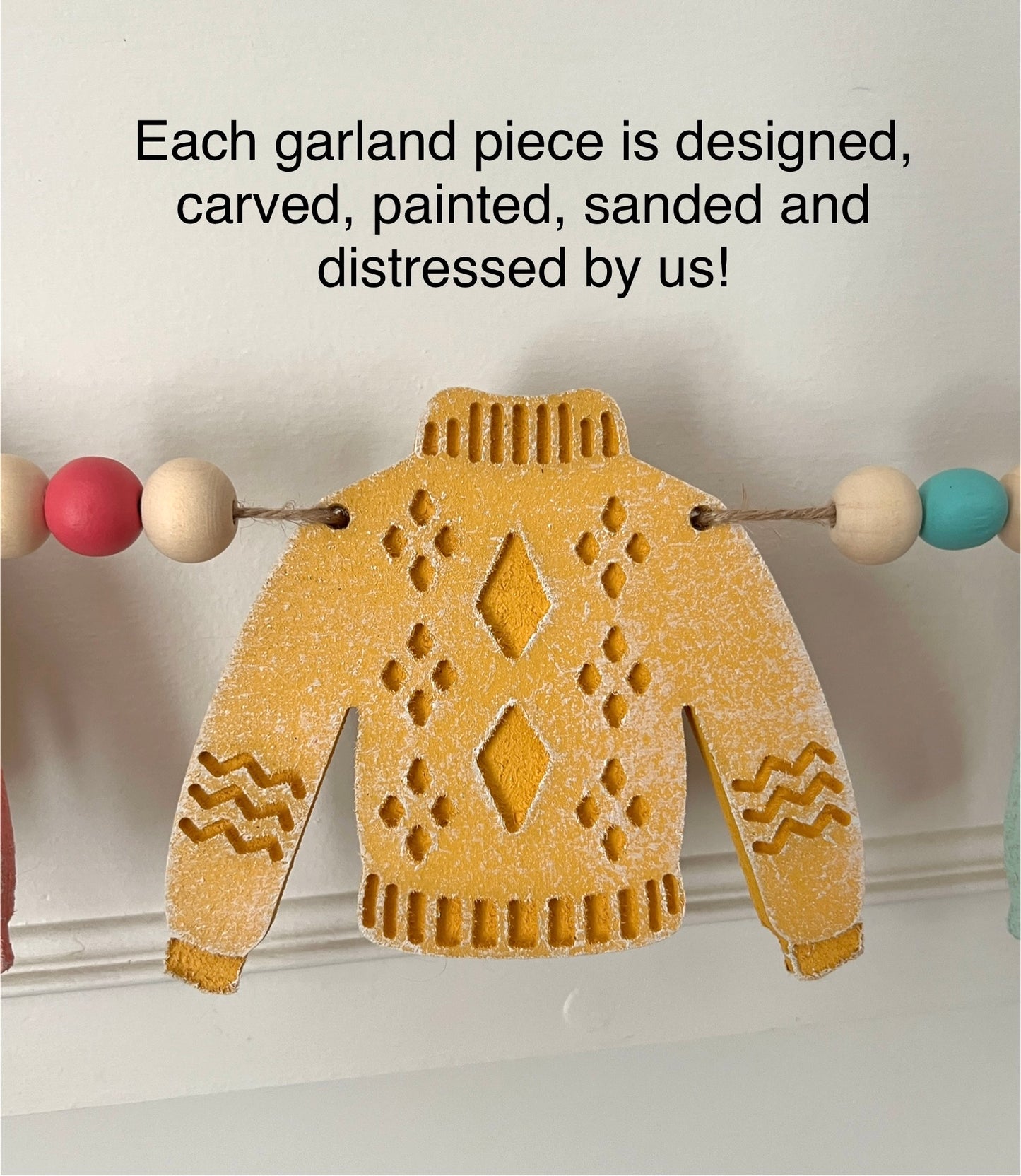 Sweater weather garland, fall vibes