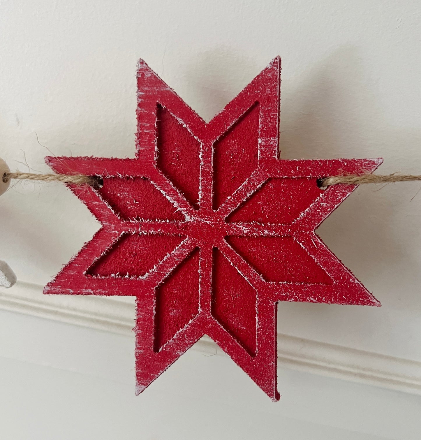 Nordic reindeer garland