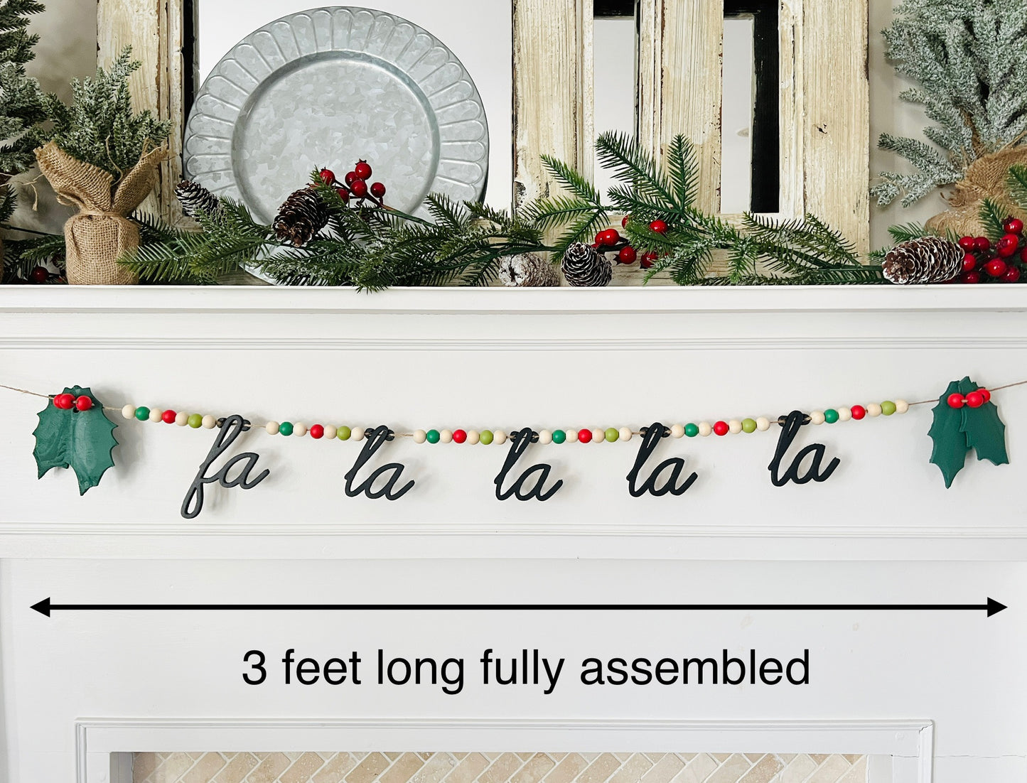 Fa La La La La garland