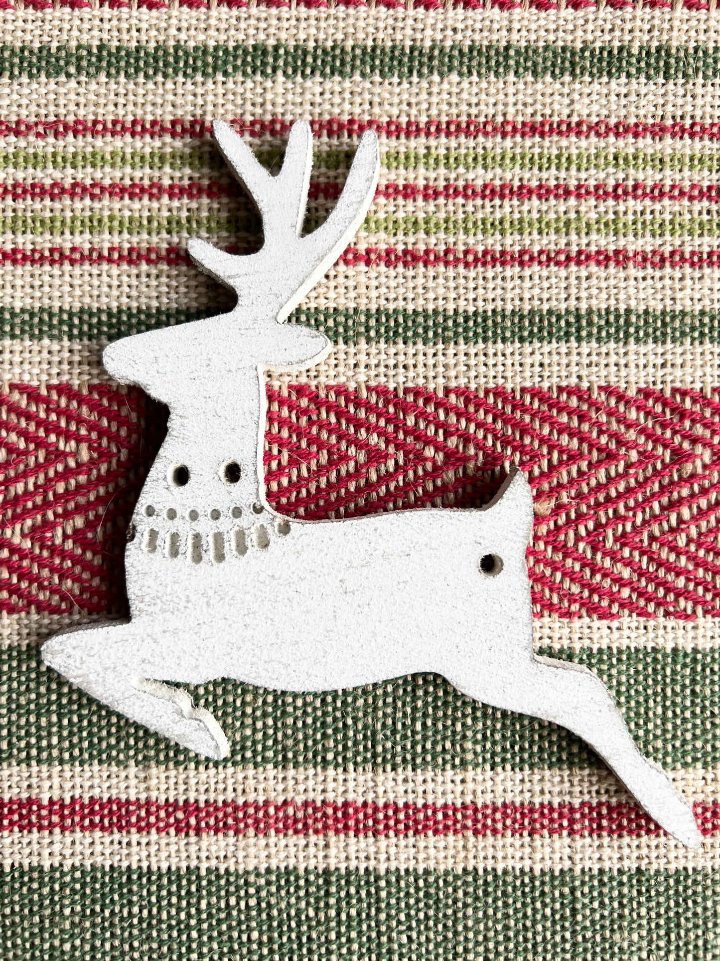 Nordic reindeer winter garland