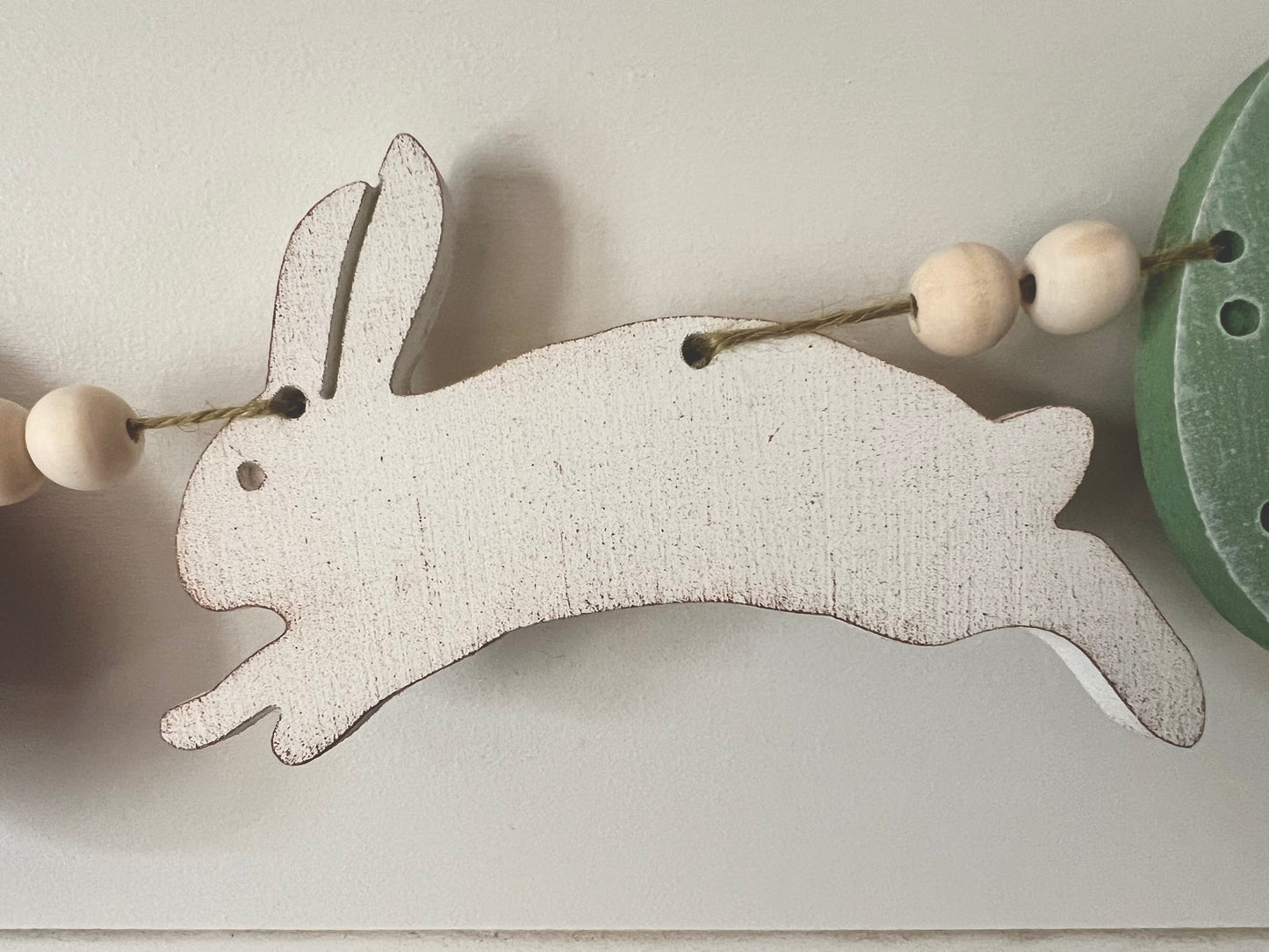 Easter bunny garland, FREE SHIPPING