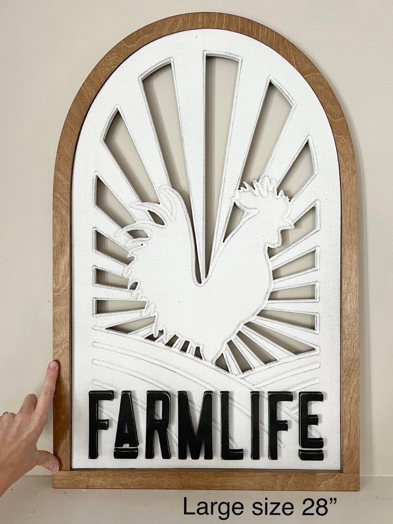 Personalized farm or homestead sign with your name