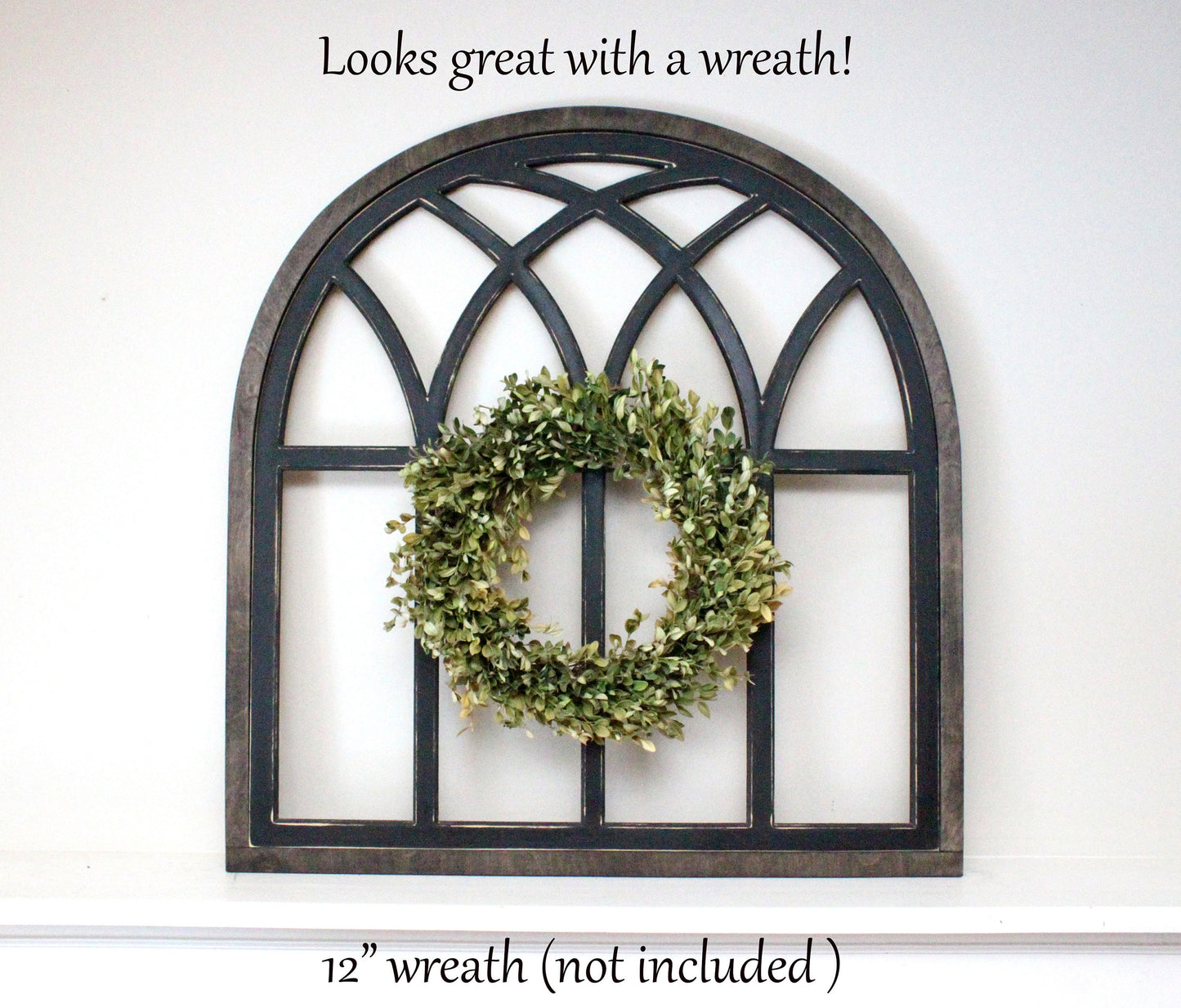 Large farmhouse window 30”x30” size, choose your colors