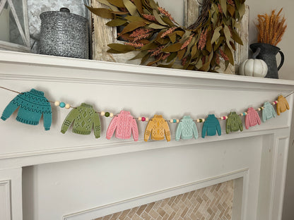 Sweater weather garland, fall vibes