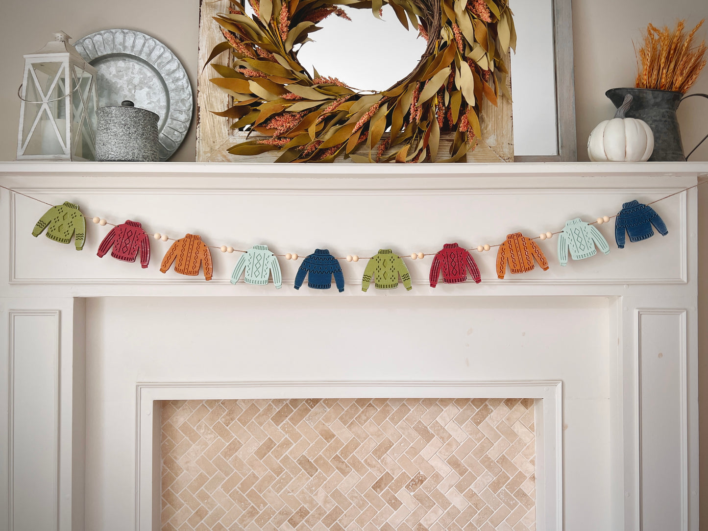 Fall garland “Sweater Weather”