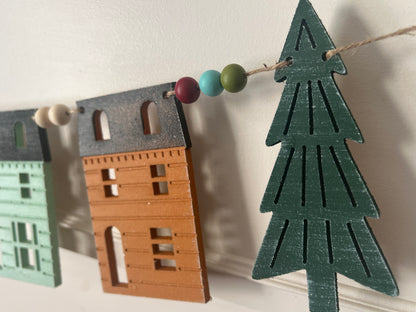 Heritage House Lane garland, FREE SHIPPING