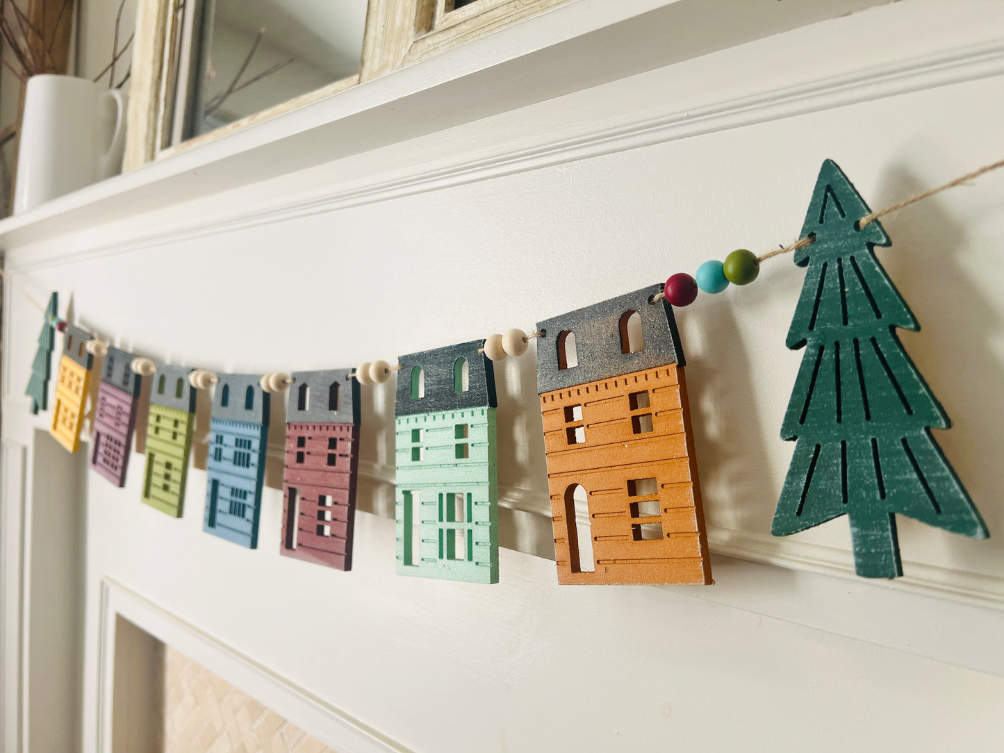 Heritage House Lane garland, FREE SHIPPING