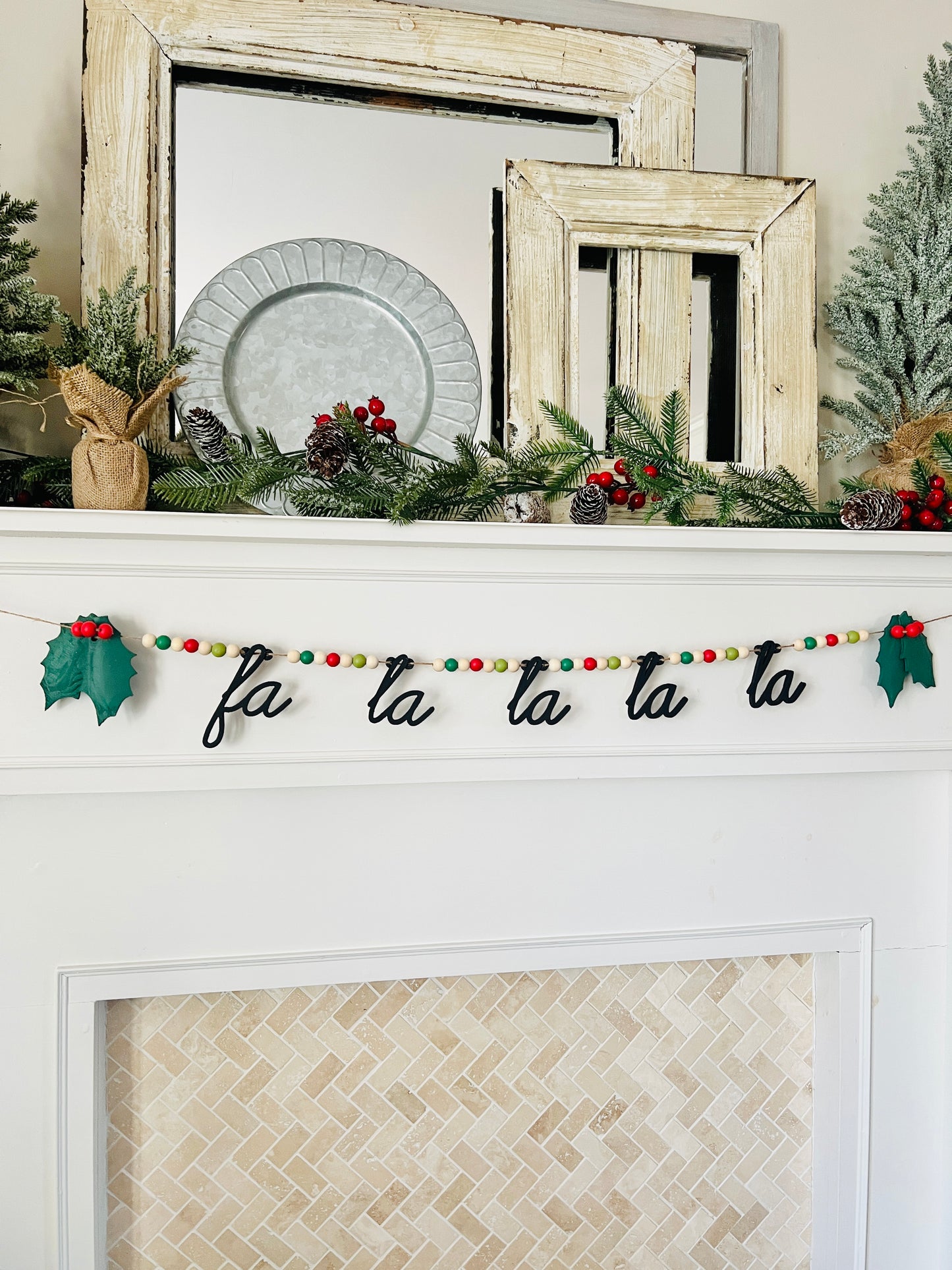 Fa La La La La garland