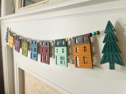 Heritage House Lane garland, FREE SHIPPING