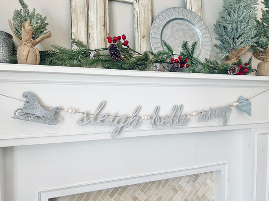 Sleigh Bells Ring garland