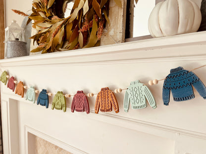 Fall garland “Sweater Weather”