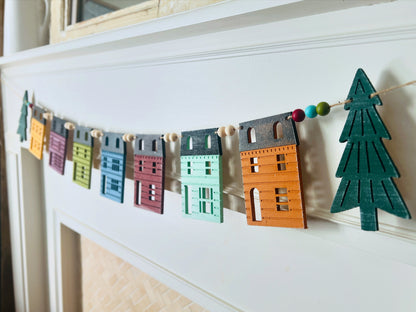 Heritage House Lane garland, FREE SHIPPING