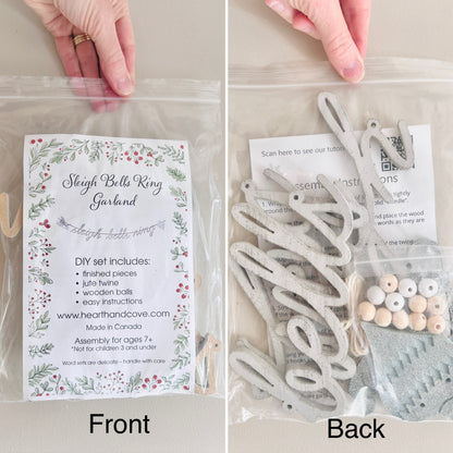 Sleigh Bells Ring garland