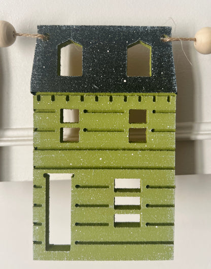 Heritage House Lane garland, FREE SHIPPING