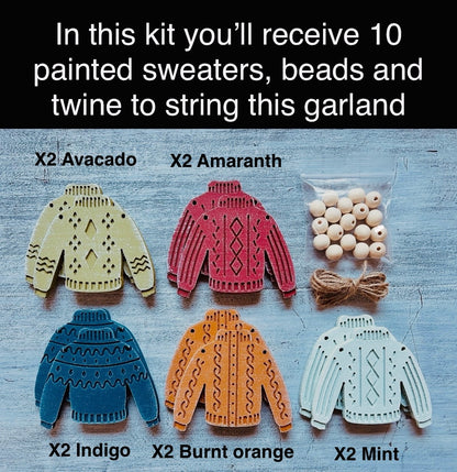 Fall garland “Sweater Weather”