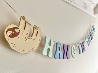 Hang in there DIY garland kit