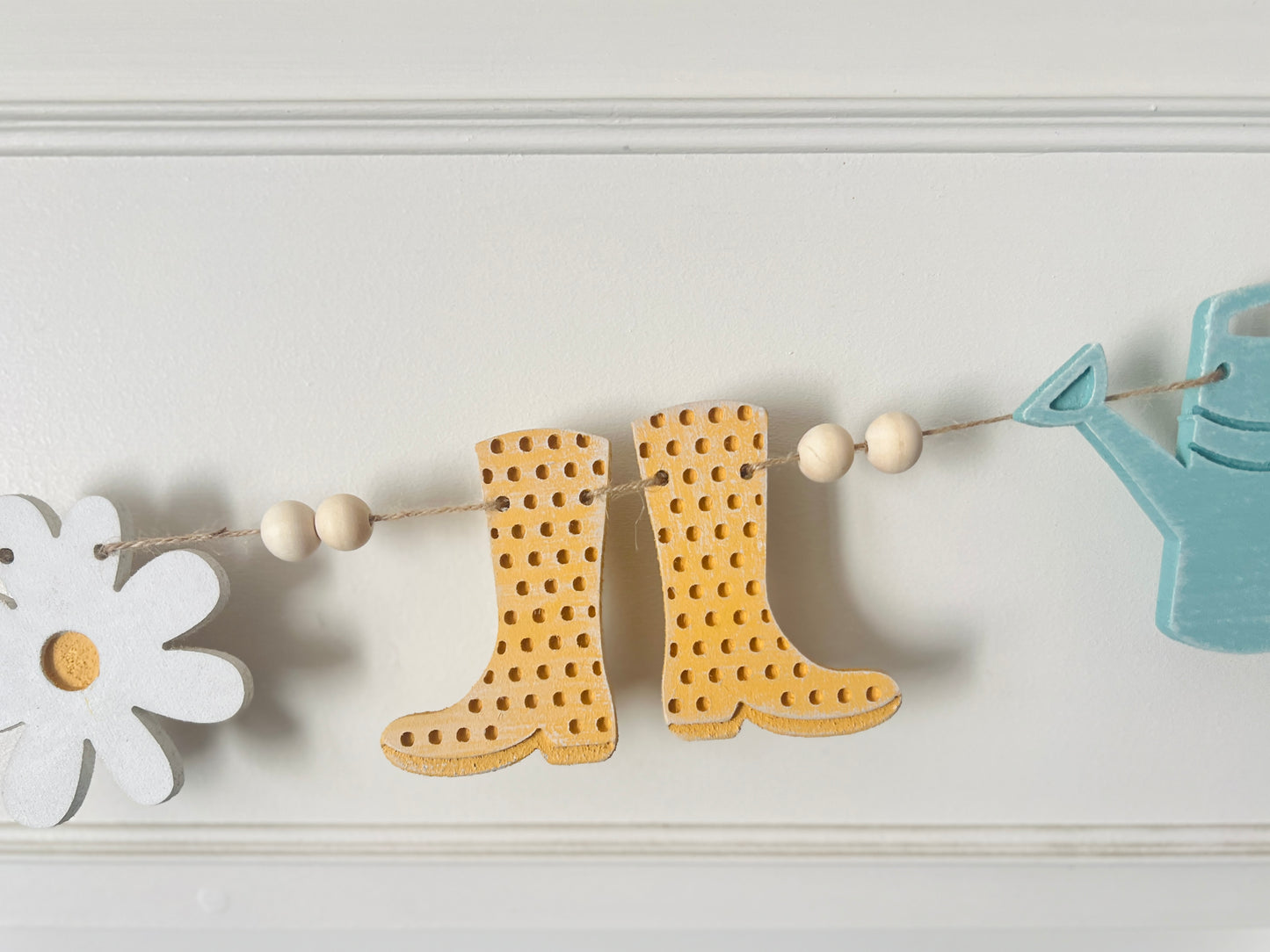 Rubber boots spring garland, FREE SHIPPING