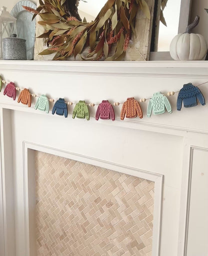 Fall garland “Sweater Weather”
