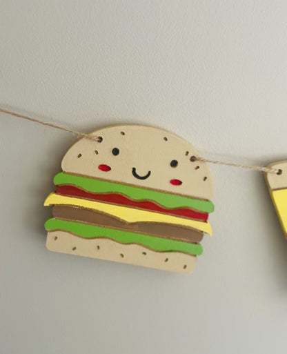 Painting craft for kids, Kawaii “Fast Food”, FREE SHIPPING
