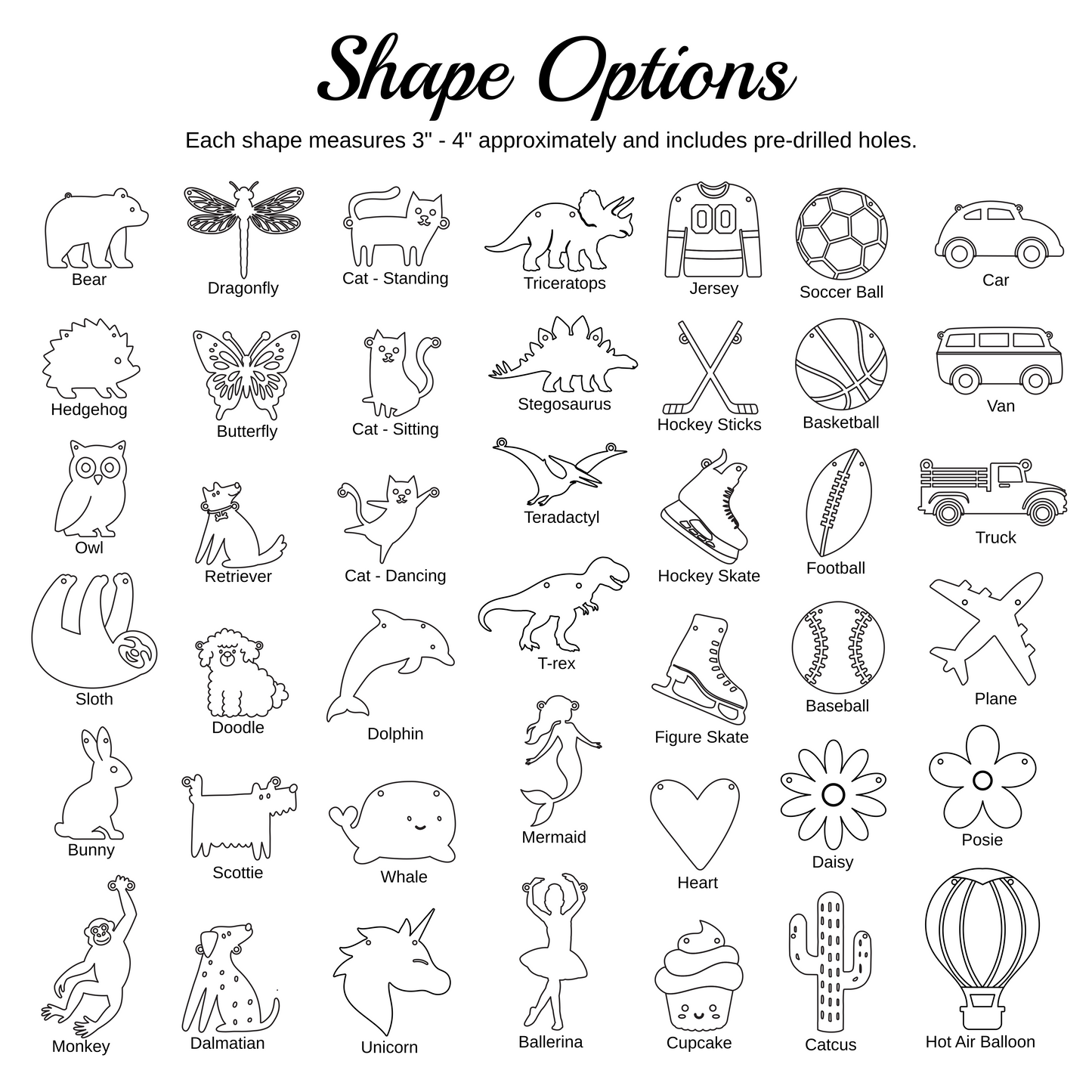 Custom name garland painting craft kit for kids